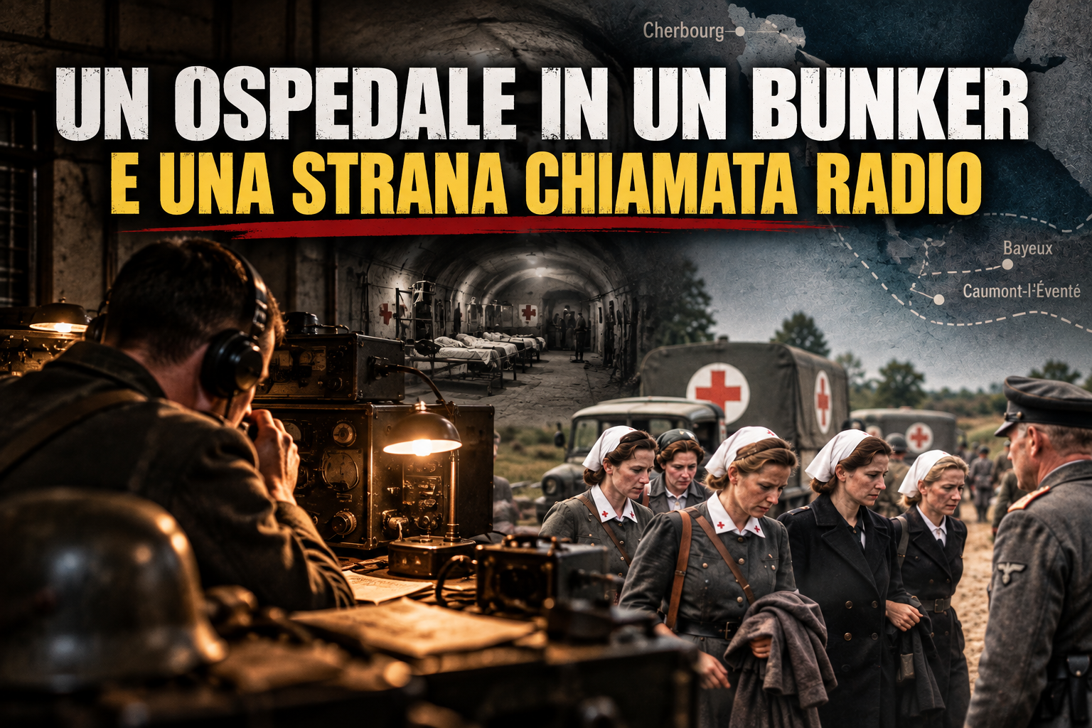 Un ospedale in un bunker e una strana chiamata radio