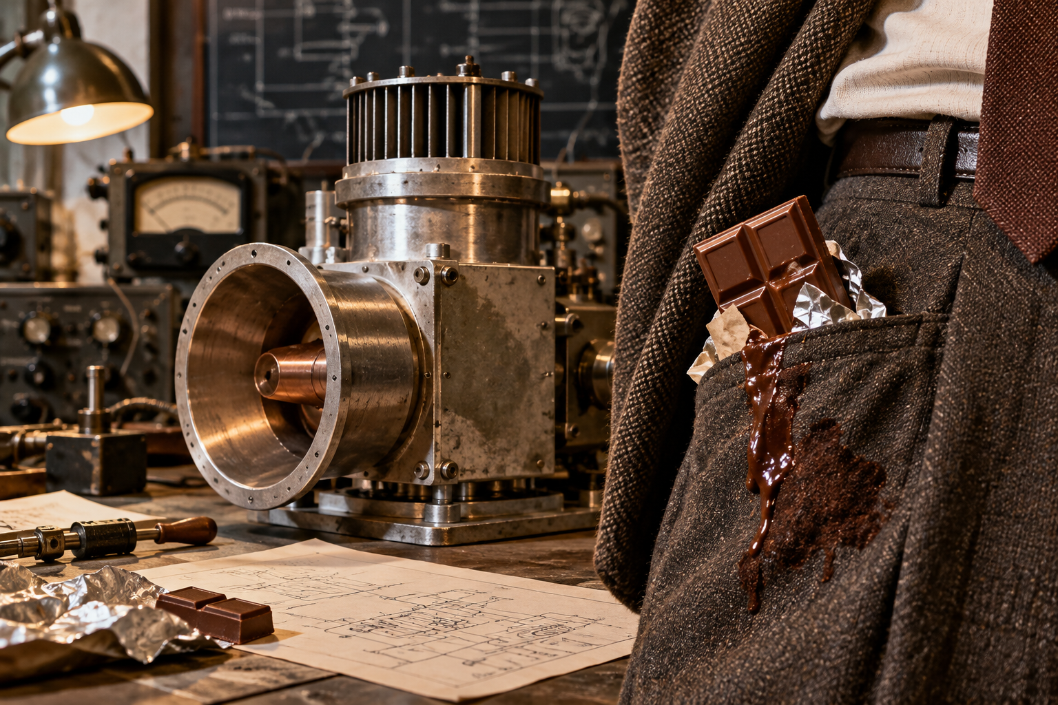 Da un pezzo di cioccolata sciolto in tasca ai forni a Microonde ?