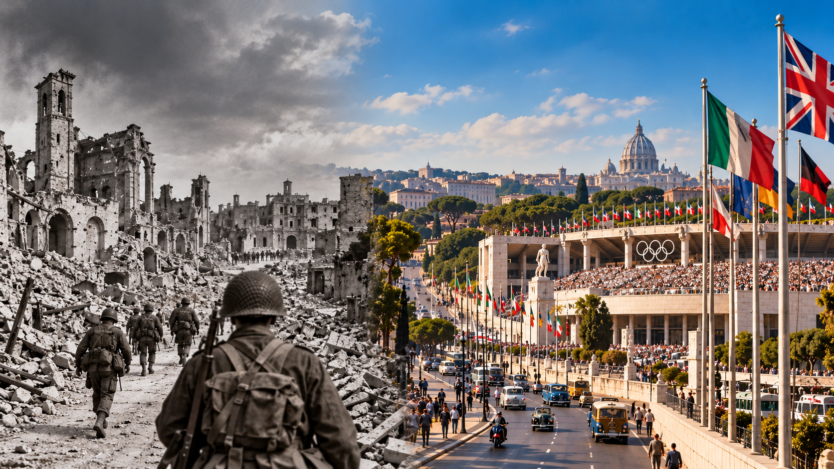 Dalle Macerie della Guerra alla Ricostruzione 