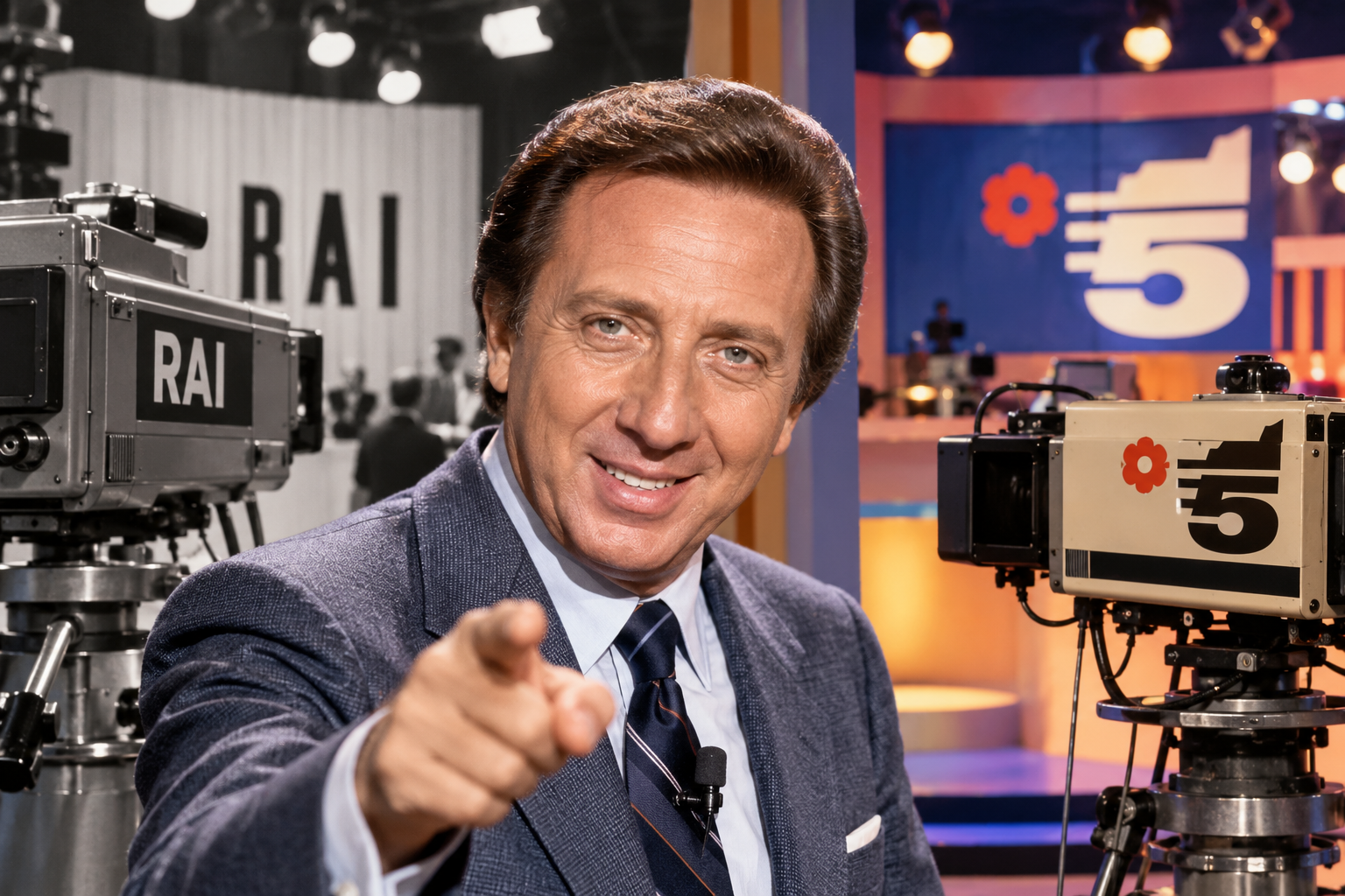 Mike Bongiorno ,  Dalla prigionia alla TV commerciale