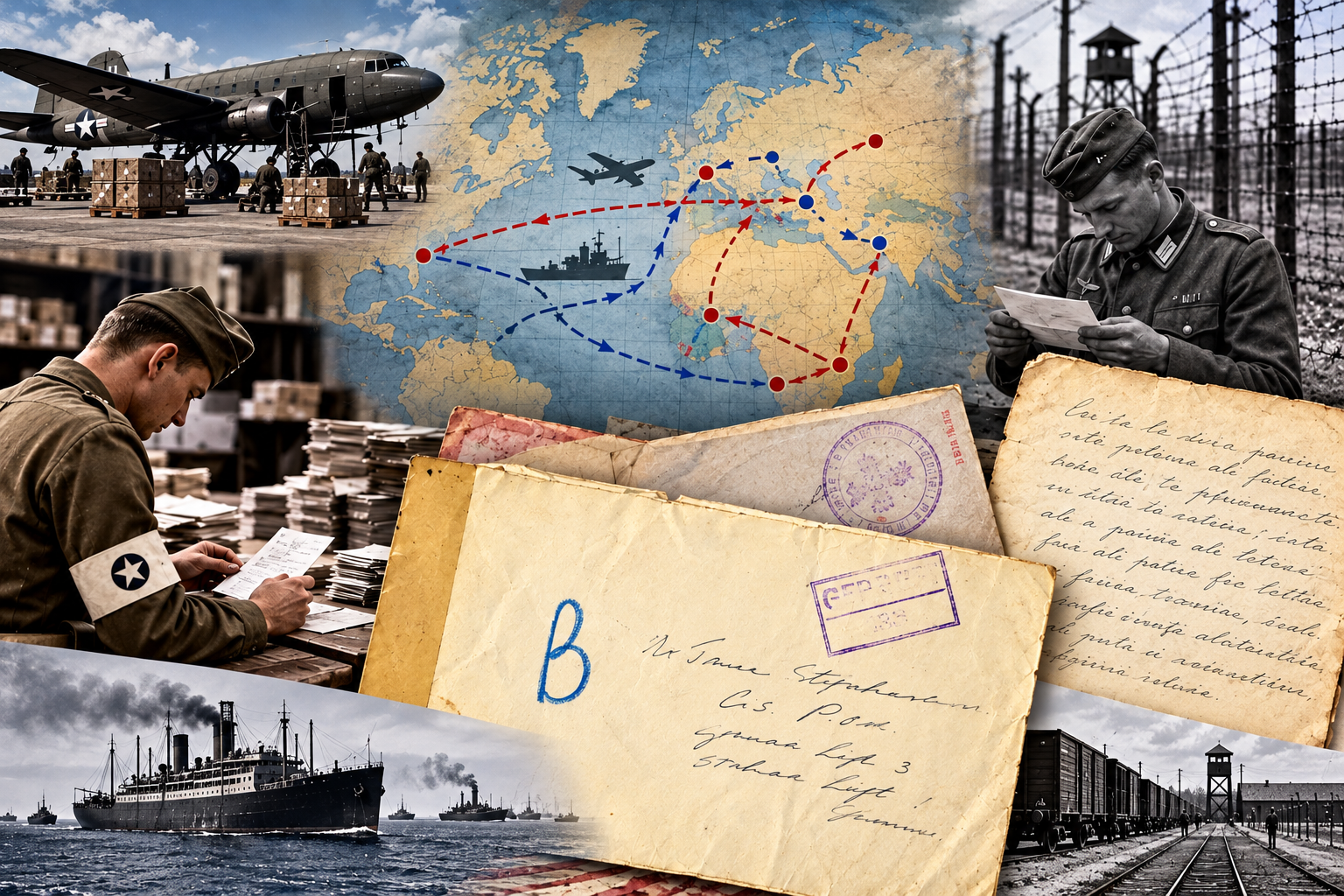 Il servizio postale internazionale durante la II Guerra Mondiale